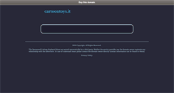 Desktop Screenshot of cartoontoys.it